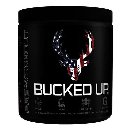 DAS Labs Bucked Up Pre-Workout Powder Rocket Pop 30 Servings Supplement Facts - Citrulline Malate 6000mg | Svpplements