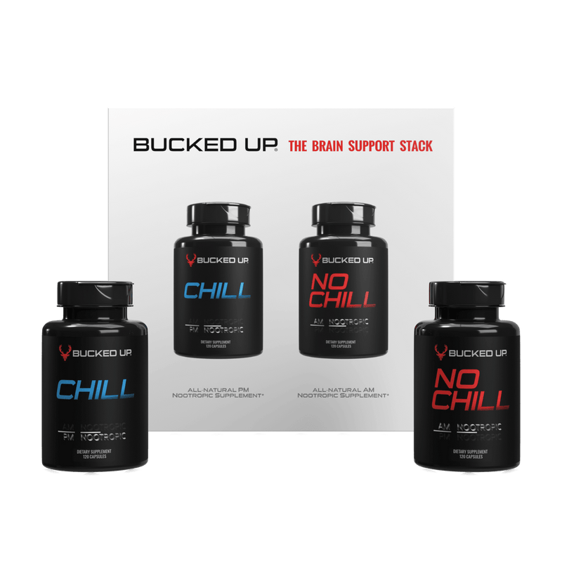 Bucked Up Chill No Chill Pre-Workout Powder 30 Servings - Citrulline Malate 6000mg | Svpplements