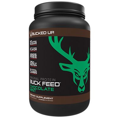 Bucked Up Buck Feed Whey Protein Powder 30 Servings - Buck Feed Protein Complex 25g protein | Svpplements