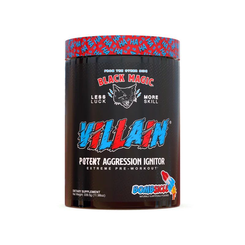 Black Magic Villain Pre-Workout Powder 25 Servings - Beta Alanine 3200mg | Svpplements