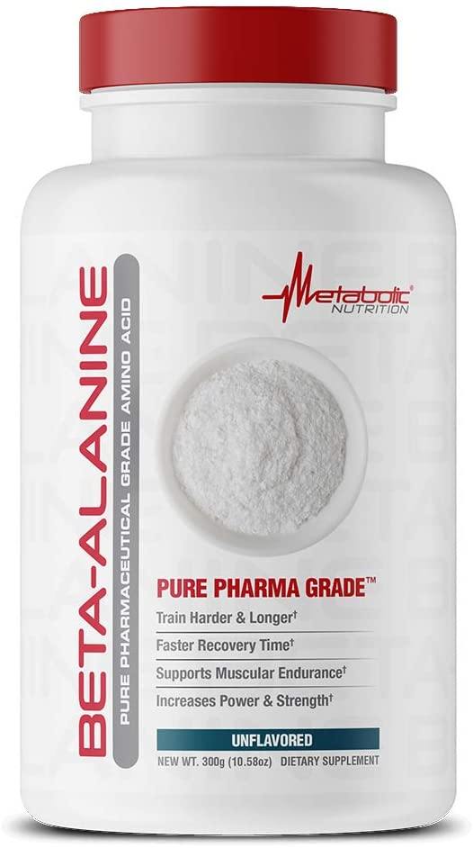 Metabolic Nutrition Beta-Alanine Endurance Powder 100 Servings Supplement Facts - Beta Alanine 3 g | Svpplements