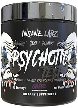 Insane Labz Pre-Workout Powder 30 Servings - Beta-Alanine 3.8g matrix | Svpplements