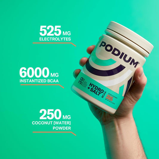 Podium | Hydro + Salt BCAA - Supplement Facts | Svpplements