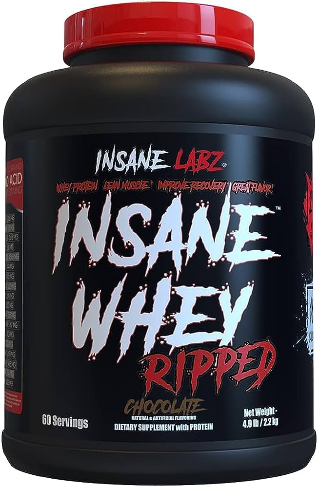 Insane Labz Insane Whey Ripped Protein Powder Servings N/A - Whey Protein 25g | Svpplements