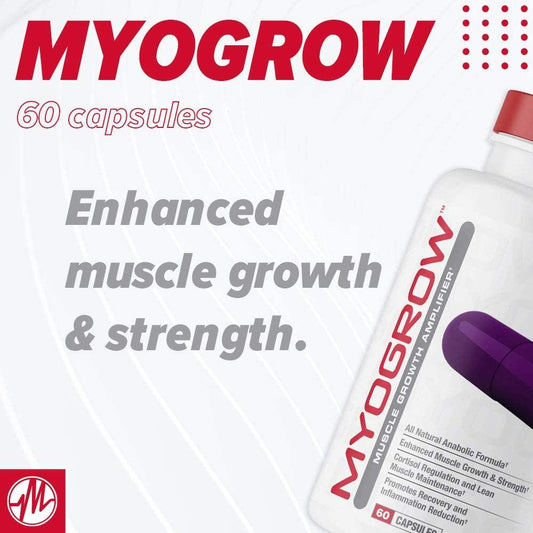 Metabolic Nutrition MyoGrow MetaTest Muscle Stack Stack 60 Servings Supplement Facts - Epicatechin 100mg | Svpplements