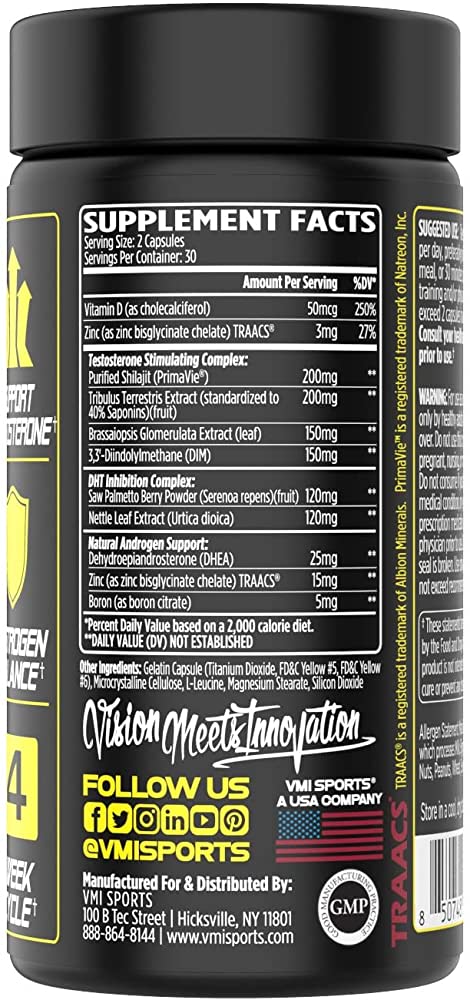 VMI Sports Dietary Supplement - Supplement Facts | Svpplements