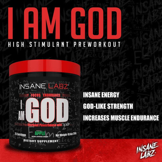 Insane Labz Pre-Workout Powder 25 Servings Supplement Facts - Vitamin C 200mg | Svpplements