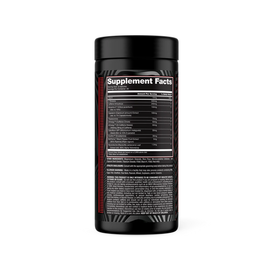 Alchemy Labs Thermogenic Weight Management Supplement - Supplement Facts | Svpplements