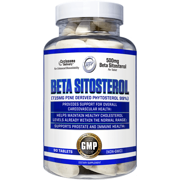 Beta Sitosterol Plant Sterol Supplement Capsules 90 Servings - Beta Sitosterol 500mg | Svpplements