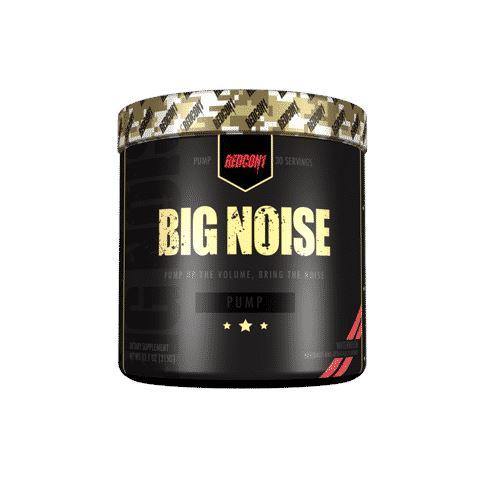 REDCON1 Big Noise Pump Formula Powder 30 Servings - Glycerol Monostearate 3g | Svpplements