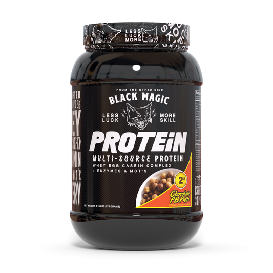 Black Magic Supply Multi-Source Protein Powder 2 lb N/A Servings Supplement Facts - Whey protein concentrate | Svpplements