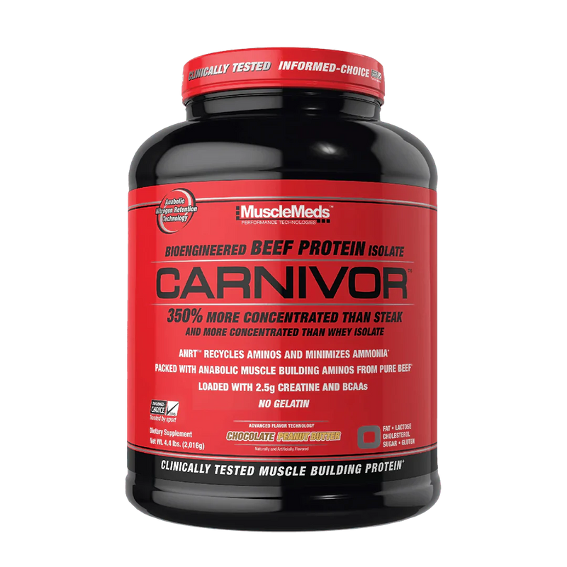 Carnivor Beef Protein Powder Protein Supplement 23g Hydrolyzed Beef Protein with Creatine N/A Servings | Svpplements