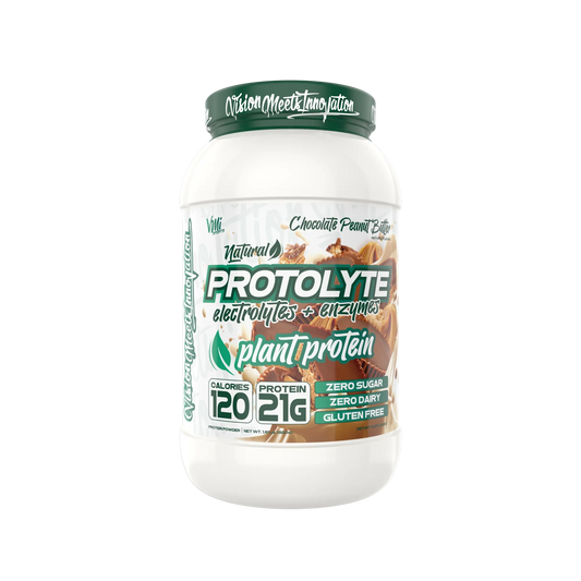 VMI Sports PROTOLYTE Plant Protein Powder 20g Protein N/A Servings Supplement Facts - Plant Protein Blend 20g | Svpplements