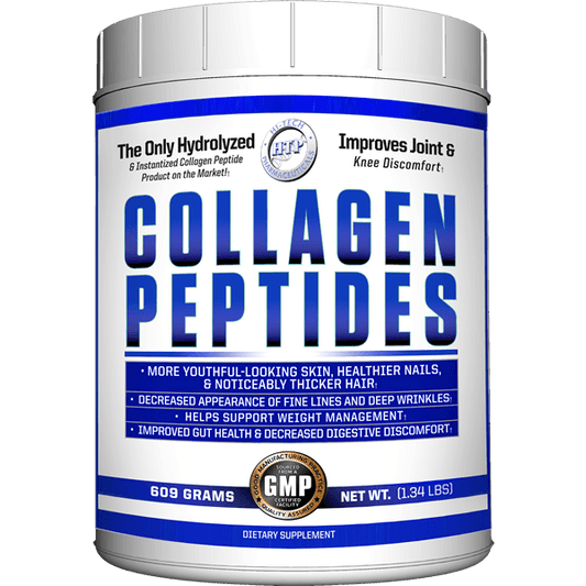 Collagen Peptides Joint Support Powder 30 Servings Supplement Facts - Hydrolyzed Collagen Peptides 20g | Svpplements