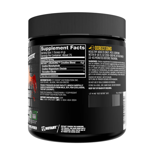 Mutant | CreaKong | Advanced Creatine Blend | 75 Serving