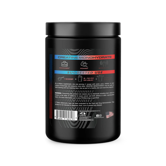Alchemy Labs Creatine Monohydrate Powder 75 Servings Supplement Facts - Micronized Creatine Monohydrate 5000mg | Svpplements