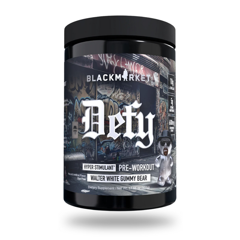 BlackMarket Labs Pre-Workout Supplement - Product Front | Svpplements