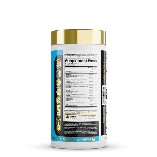 Magnum Nutraceuticals Drip Dry Amino Physique Support Powder 30 Servings Supplement Facts - Calcium | Svpplements