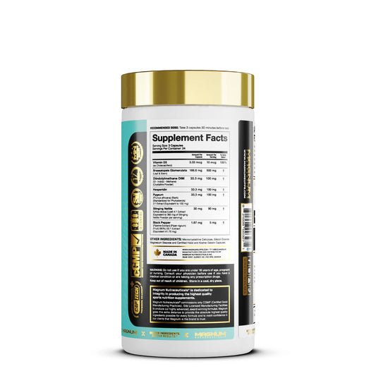 Magnum Nutraceuticals E-Brake Hormone Support Capsules 24 Servings Supplement Facts - Brassaiopsis | Svpplements