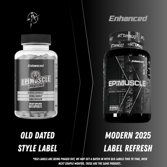 Enhanced Epimuscle Pump Capsules 30 Servings Supplement Facts - Epicatechin 500mg | Svpplements