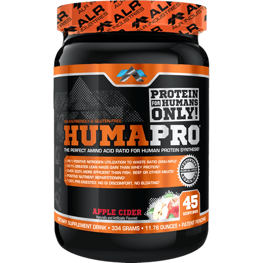 ALRI HumaPro Amino Supplement 90 Servings Supplement Facts - Reported essential amino acid matrix | Svpplements