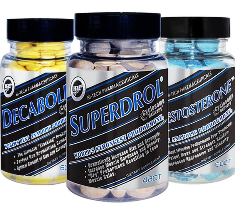 Hi Tech Pharmaceuticals Performance Stack - Product Front | Svpplements