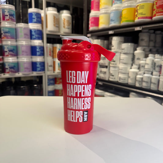 ARN Leg Day Shaker Cup Accessory 20 Servings Supplement Facts - Official ARN Leg DAY. shaker | Svpplements