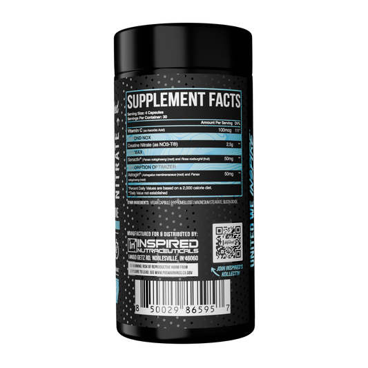 Inspired Nutraceuticals | CR3 | Creatine Nitrate Capsules