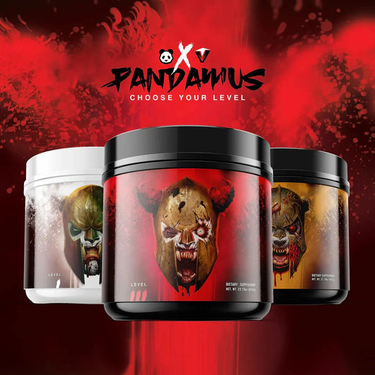Pandamus Level 1 Pre-Workout Powder 40 Servings Supplement Facts - L-Citrulline 5500mg | Svpplements