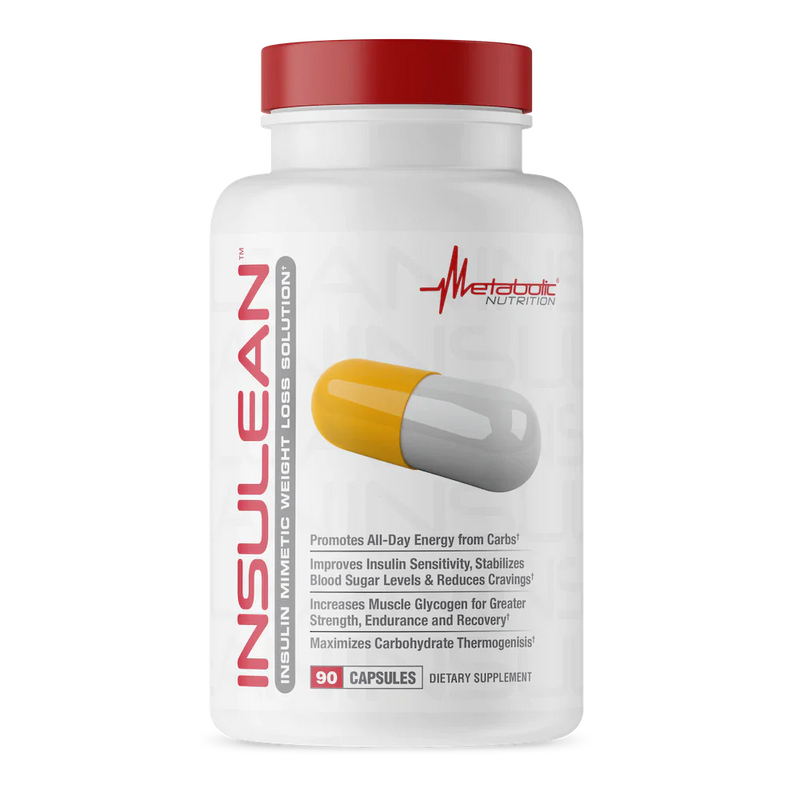 Metabolic Nutrition InsuLEAN GDA Capsules 30 Servings - Berberine 97% 500mg | Svpplements