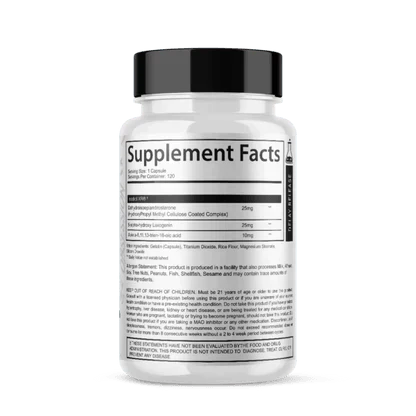 Afterdark Dietary Supplement - Supplement Facts | Svpplements