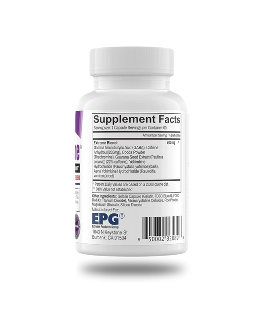 Extreme Products Group Dietary Supplement - Supplement Facts | Svpplements