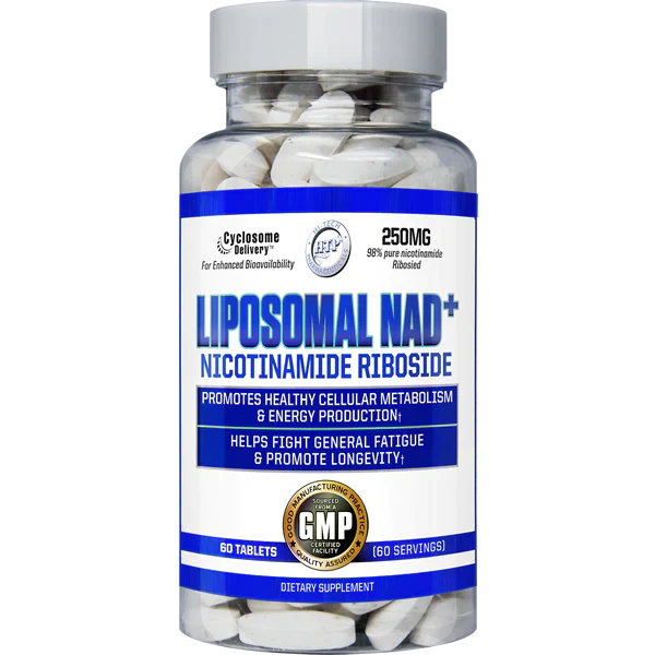 Hi-Tech Liposomal NAD+ Nicotinamide Riboside Supplement Capsules 60 Servings | Svpplements