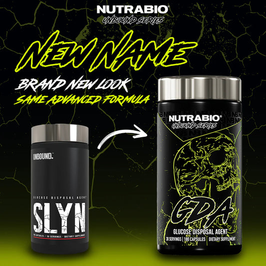 NutraBio | Unbound Series | GDA | 180 Capsules