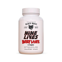Black Magic Nine Lives Vitamin Mineral Supplement 40 Servings - Beef Liver 2000mg | Svpplements