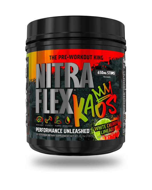 GAT Sport KAOS Pre-Workout Powder 40 Servings Supplement Facts - L-Citrulline 4g | Svpplements