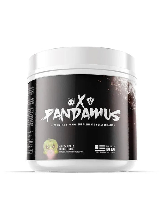 Pandamus Level 1 Non-Stim Pre-Workout Powder 40 Servings Supplement Facts - L-Citrulline 5500mg | Svpplements