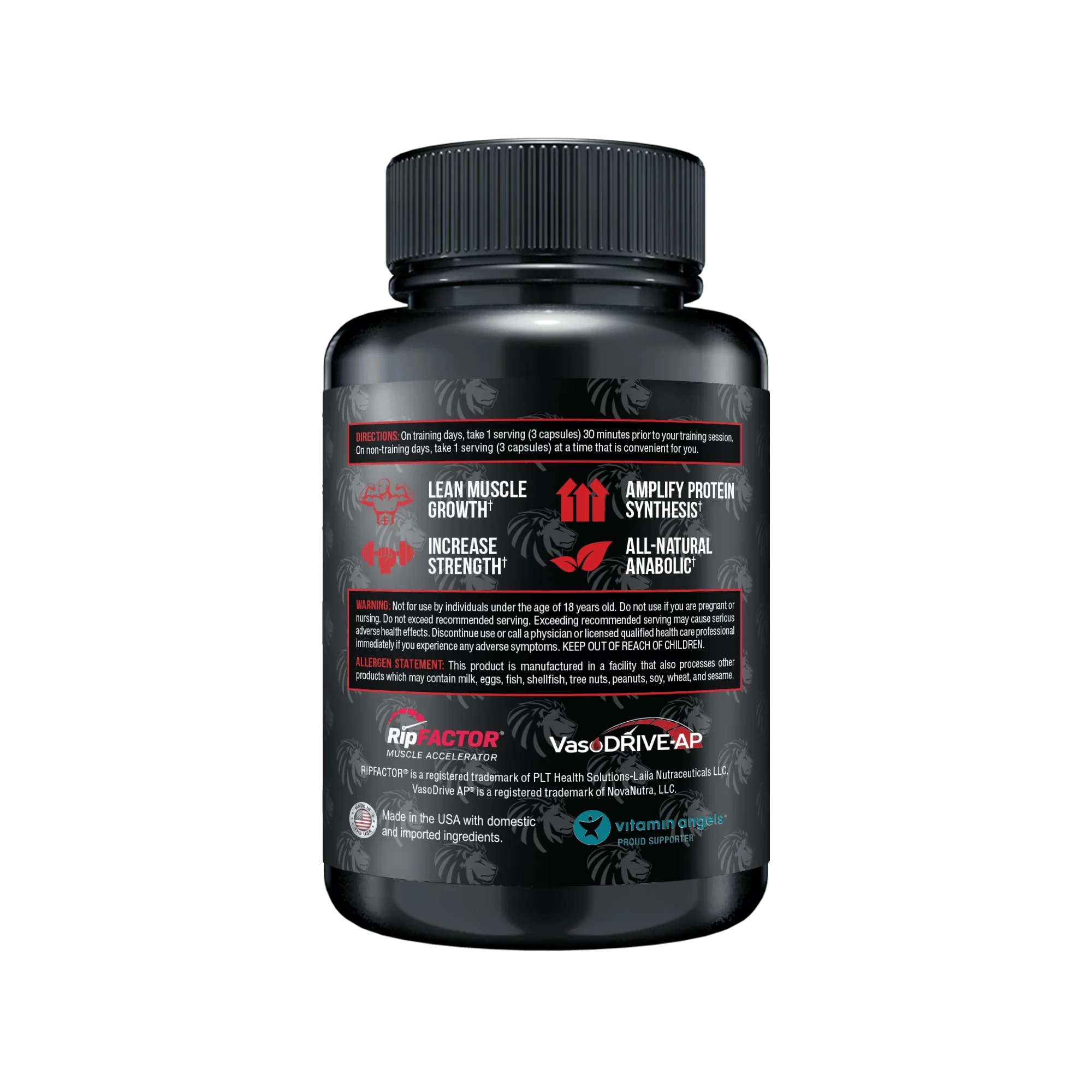 Alpha Lion | Super Human Muscle (Natural Muscle Builder)