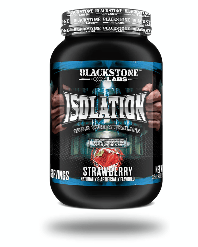 Blackstone Labs Isolation Whey Protein Isolate Powder 30 Servings - Whey Protein Isolate 24g protein | Svpplements