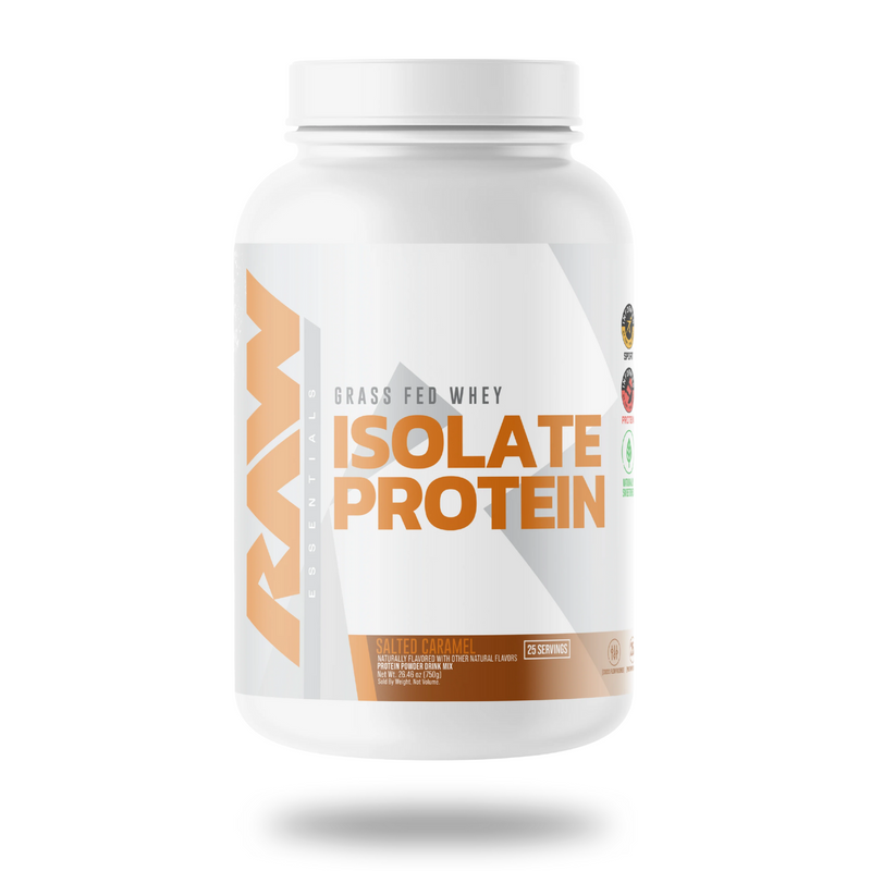 Raw Grass-Fed Whey Isolate Protein Powder 25 Servings - Whey Protein Isolate 25g protein | Svpplements