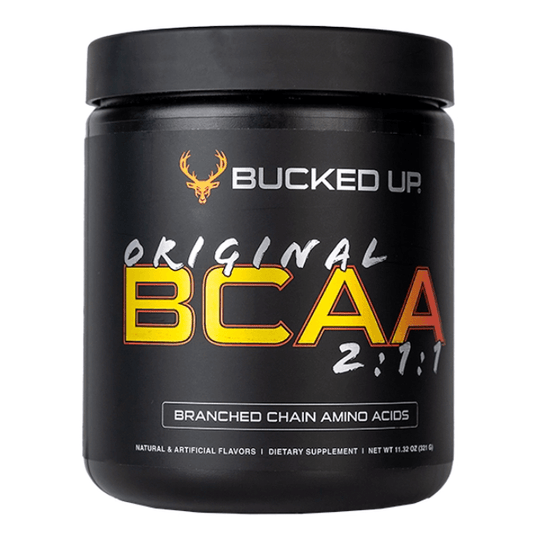 Bucked Up Original BCAA 2:1:1 Amino Powder N/A Servings Supplement Facts - L-Leucine 3000mg | Svpplements