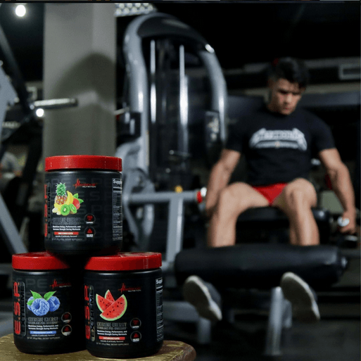 Metabolic Nutrition E.S.P. Extreme Pre-Workout Powder Blue Raspberry 50 Servings Supplement Facts - Caffeine | Svpplements
