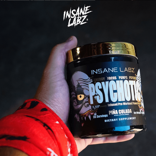 Psychotic Gold Pre-Workout Powder 35 Servings Supplement Facts - Beta-Alanine Undisclosed | Svpplements