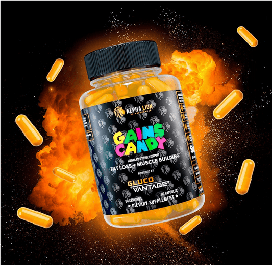 Alpha Lion Gains Candy GlucoVantage Capsules 60 Servings Supplement Facts - GlucoVantage® (Dihydroberberine) | Svpplements