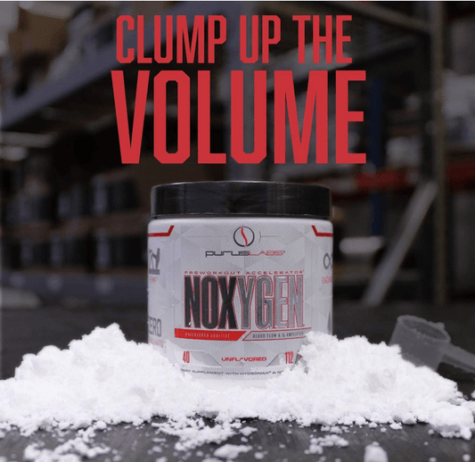 Purus Labs Noxygen Pump Powder 40 Servings - Training Lifestyle Shot | Svpplements