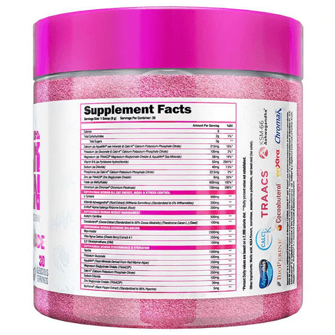 Alpha Lion Superhuman Her Shred Stack 30 Servings Supplement Facts - Myo-Inositol 2000mg | Svpplements