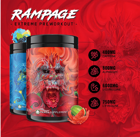 Panda Supps Pre-Workout Supplement - In Use | Svpplements