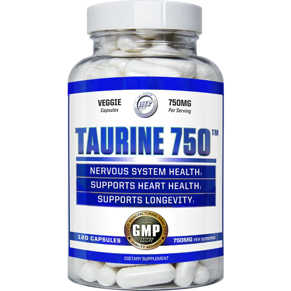 Hi-Tech Taurine 750 Amino Capsules 120 Servings - Taurine 750mg | Svpplements