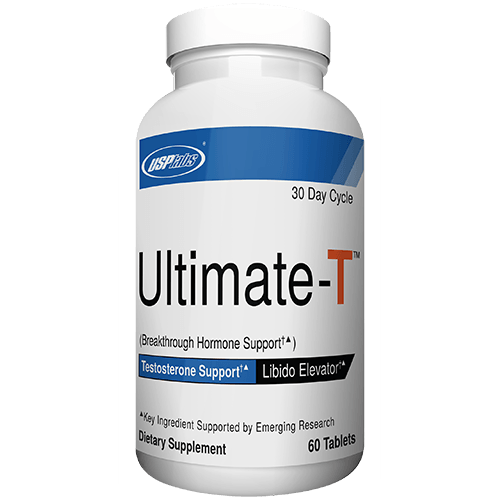 USP Labs Ultimate-T Testosterone Booster Capsules 60 Servings - Capsule format for no-mix daily use | Svpplements