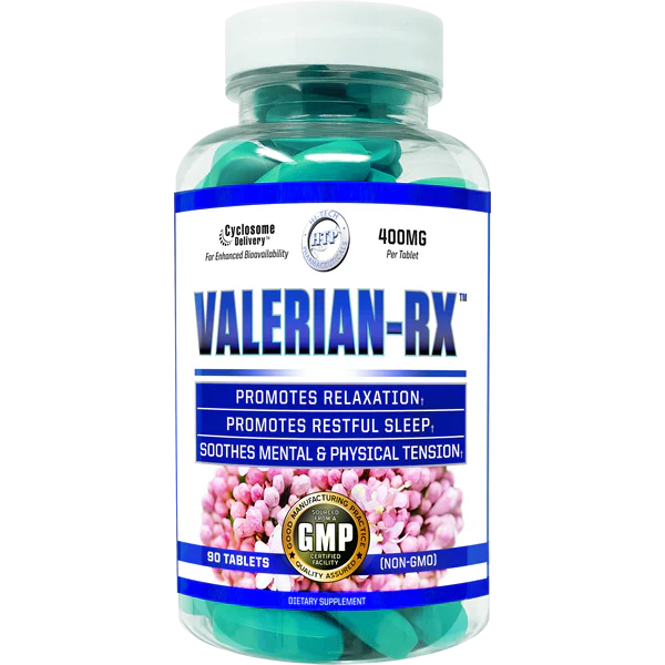 Hi-Tech ValerianRX Sleep Supplement Capsules 45-90 Servings | Svpplements